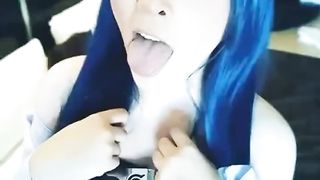 Aheago Hentai Cosplay GIF