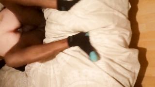 Amateur UK wife takes her first bbc