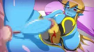 Futa Demon gets an Ass Full of Cum