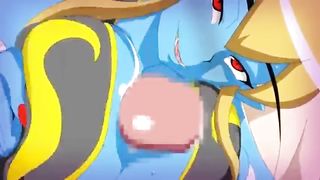 Futa Demon gets an Ass Full of Cum