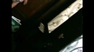 redhead in stairwell