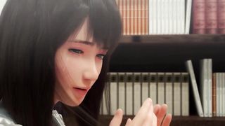 [3D Hentai] Doctor Fucks Cute Japanese Teen in Front of Boyfriend (Part 1)