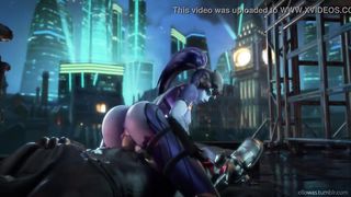 SFM Overwatch Brigitte Symmetra Pharah Dva Widowmaker Mercy Ana Mei 3d hentai game