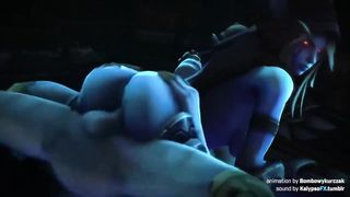 SFM Overwatch Brigitte Symmetra Pharah Dva Widowmaker Mercy Ana Mei 3d hentai game