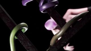 [3D Hentai] Snake Fucks Sexy Cute Japanese Girl (bit.do/teens18)