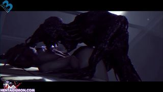 Monster Cock THROUGH Her!