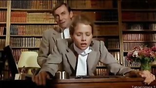 The old man fucked a young librarian