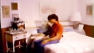 Not mom and not son do some business in the bedroom