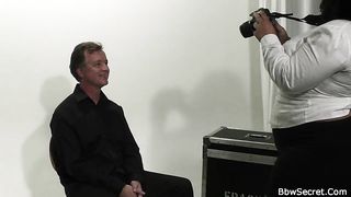 Caught cheating with ebony bbw in fishnets