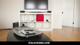 SisLovesMe - Cute Step-Sis Wanted to Cuddle