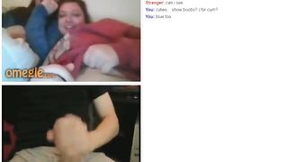 Omegle Thick Cock Reaction 3