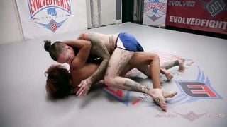 Daisy Ducati and Ruckus Wrestle in a Prison Rules Match