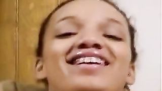 Busty AmateurEbony Babe Naked