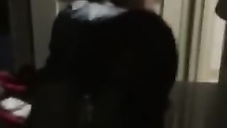 FUCKING MY SISTER'S BEST FRIEND IN THE BATHROOM WHILE GUESTS HAVE DINNER