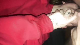 Teen Throat Fucked by White Cock