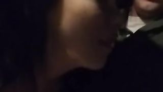 Emo Slut from Tinder Sucks my Big Dick in Car Moments after we Meet