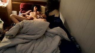 TEEN STEP-SISTER CAUGHT MASTURBATING ON SPY CAM