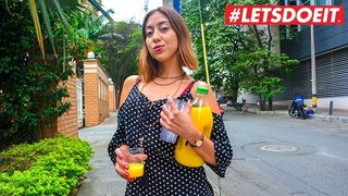 LETSDOEIT - Colombian Teen Picked up from the Street for some Fuck