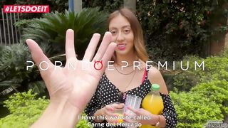 LETSDOEIT - Colombian Teen Picked up from the Street for some Fuck