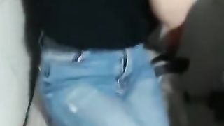 She Sucks her while she Talks to her Boyfriend on the Phone.