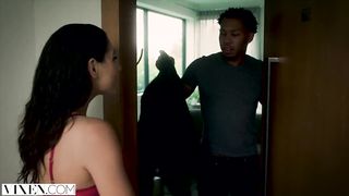 VIXEN Abella Danger gets Locked out and has Passionate Sex with Neighbor