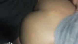 Fucking Petite Ebony in Public Bathroom