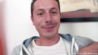 Interracial Swinging Right In Front Of Hubby