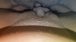 Ebony Clit on Clit Cum