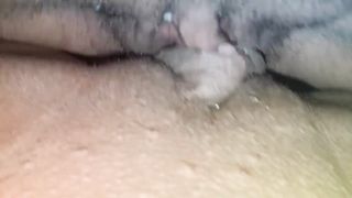 Ebony Clit on Clit Cum