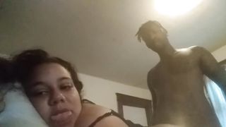 Caught my best Friend Naked I had to Give  her all Backshots