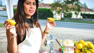 LETSDOEIT - Busty Latina Teen Picked Up At The Market Gets Tricked Into SEX