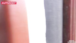 LETSDOEIT - Busty Latina Teen Picked Up At The Market Gets Tricked Into SEX