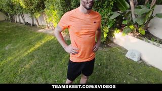 ExxxtraSmall - Cute Petite Teen Fucked By Two Huge Cocks