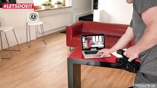 LETSDOEIT - Unbelievable Monster HUGE TITS in Hard CASTING Action