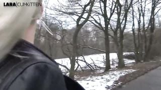 Walking (and Pissing) in a Winter Wonderland