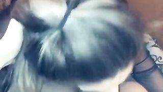 Whore Deepthroats Dick and gets Creampie