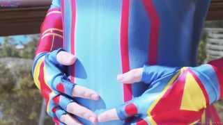 Avengers: Captain Marvel Epic Takes Dick in her Teen Pussy SiaSiberia