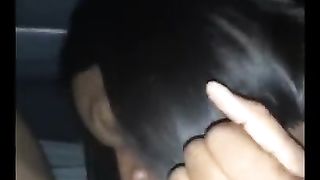 Ebony Sloppy Blowjob