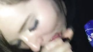 Neighbors Daughter Slobs me down