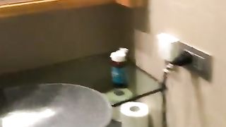 I Suck my BF in the Toilet before he Fucked my Asshole , Sooo Good !!!!