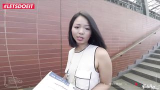LETSDOEIT - Petite Thai Teen Seduced and Abused By a Massive Czech Cock