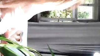 Jia Lissa getting Horny before the Scene (backstage)