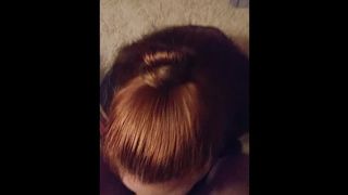 BJ after Work. Huge Load Swallowed!