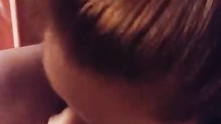 BJ after Work. Huge Load Swallowed!