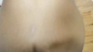 Ebony Freak in Kitchen