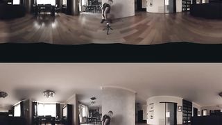 Sexy Teen Play with Knife in Pussy | VIRTUAL REALITY STEREOSCOPIC VR 360 3D