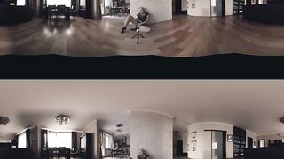 Sexy Teen Play with Knife in Pussy | VIRTUAL REALITY STEREOSCOPIC VR 360 3D