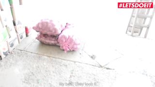 LETSDOEIT - Hot Colombian Teen Gets Tricked into Rough Sex By Locals