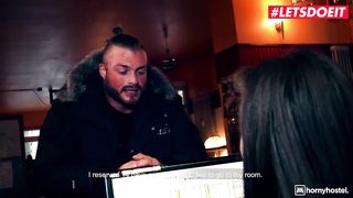 LETSDOEIT - Horny Teens Get Caught On Camera Fucking In Hostel