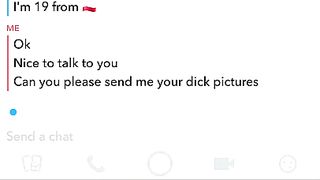 Step Sister Cum twice while Chatting with her Brother on Snapchat